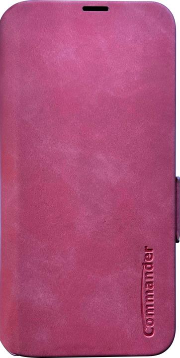 Produktbild Peter Jäckel COMMANDER BOOK CASE ELITE Fuchsia Red für Apple iPhone 15 (Apple iPhone 15)
