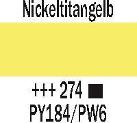 Produktbild Amsterdam Acrylfarbe Standard Series 274 (Nickeltitangelb, 120 ml)