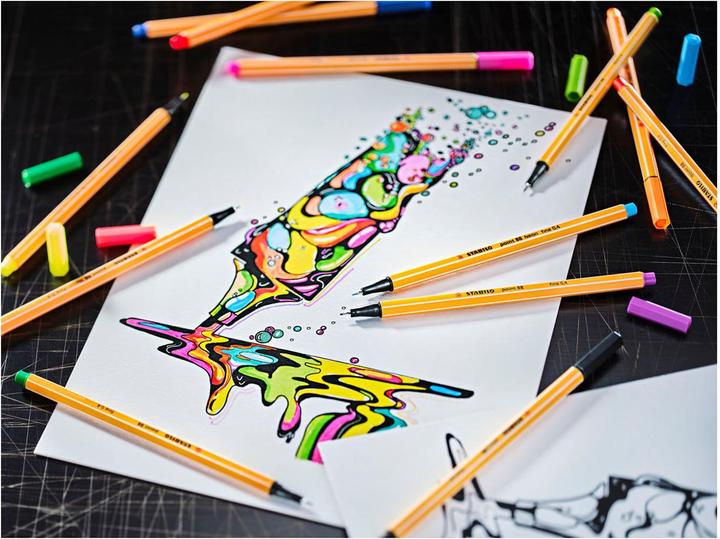 Produktbild STABILO 88 Arty (Sortiert, 66 x)