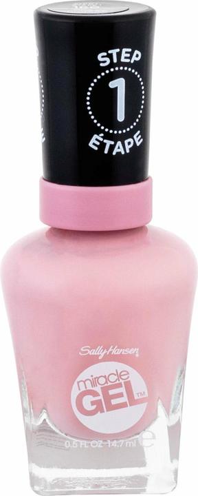 Sally Hansen Miracle Gel - Pinky Promise 160 (Rosa, Gel-Effekt Nagellack)