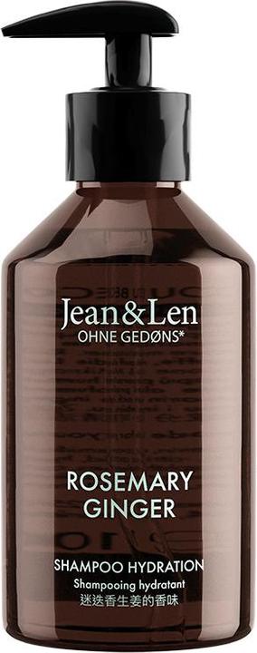 Jean & Len Shampoo Hydration Rosemary/Ginger, 300 ml (300 ml, Liquid shampoo)