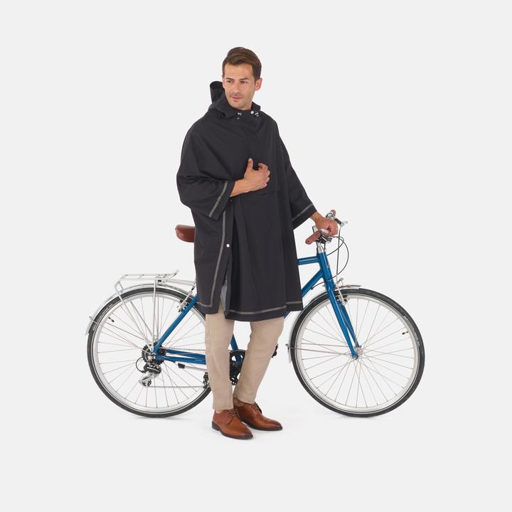 Produktbild Weathergoods IMBRIS Regen-Poncho, Schwarz, M-L (S, M)