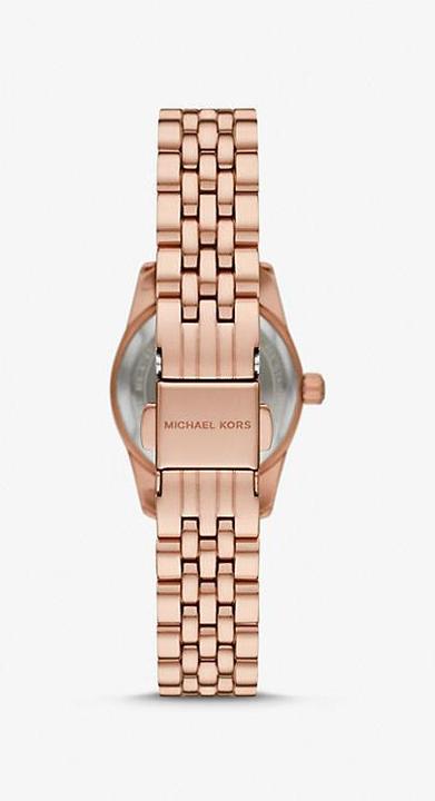 Immagine prodotto Michael Kors Armbanduhr Petite Lexington im Rosé-Goldton mit Pavé (Orologio da polso analogico, 26 mm)