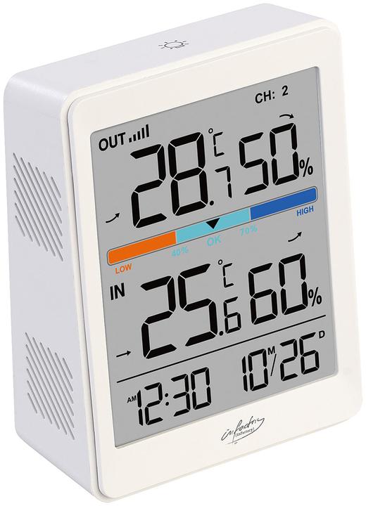 Immagine prodotto Infactory Aussen- und Innen-Thermometer und Hygrometer mit Funk-Aussensensor, 60 m