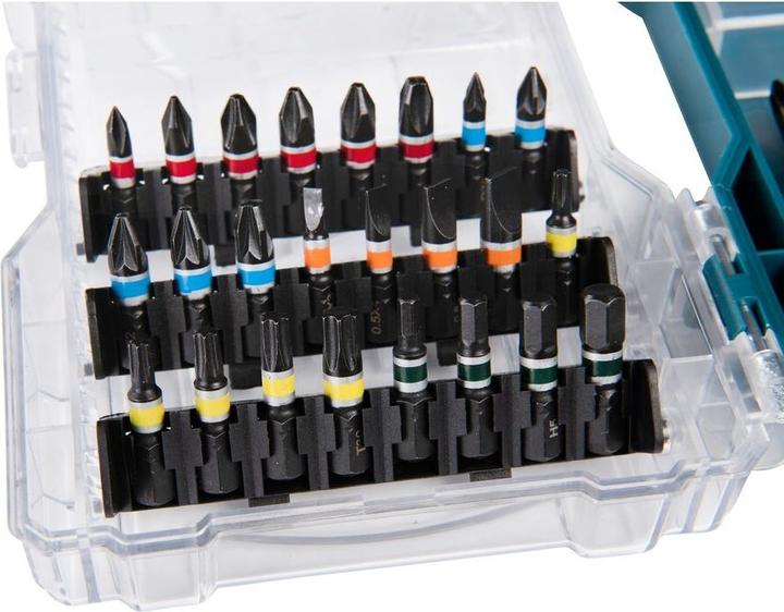 Actual product image Makita Bit set 32pcs. (Hexagonal (hexagonal) M3, Hexagonal (hexagonal) M5, Cross Phillips PH M2, Hexagon socket TX M20, Hexagon socket TX M25, Cross Pozidriv PZ M0, Hexagonal (hexagonal) M4, Cross Phillips PH M1, Hexagon socket TX M15, Cross Pozidriv PZ M3, Cross Phillips PH M0, Hexagon socket TX M30, Screw slot M4)