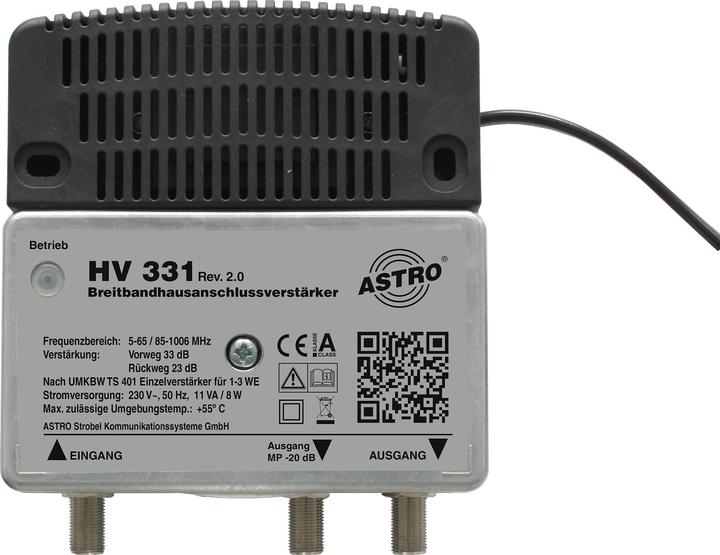 Produktbild Astro HV 331 (Verstärker)