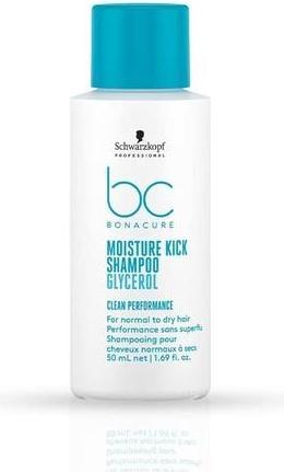 Actual product image Schwarzkopf BC Moisture Kick - Shampoo (50 ml, Liquid shampoo)