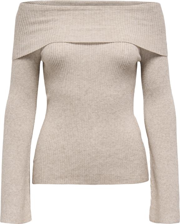 Only Schulterfrei Pullover Strickpullover