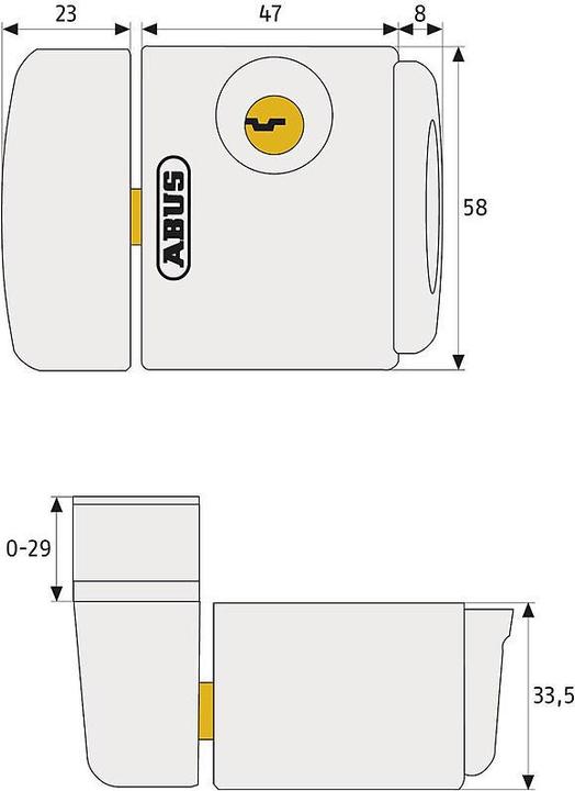 Image du produit Abus FTS3003 B AL0125