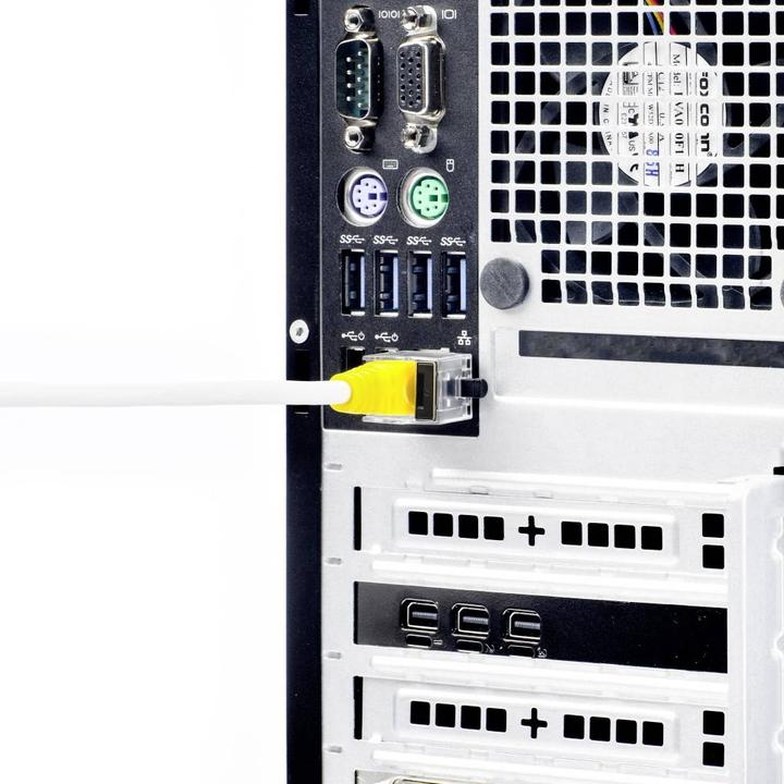 Actual product image Smart Keeper Basic LAN Cable Lock black 12 pcs.