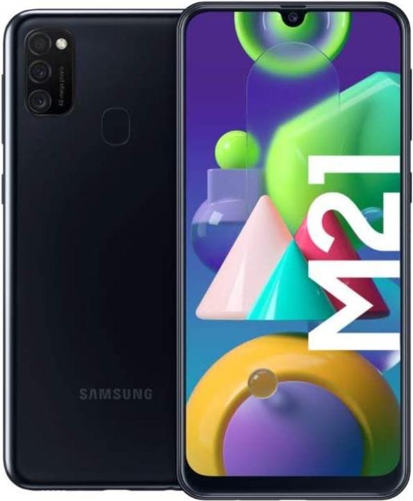 Samsung Galaxy M21 - Smartphone - Dual-SIM - 4G LTE - 64 GB - microSD slot - 6.4" - 2340 (64 Go, Noir, 6.40", Double SIM, 48 Mpx, 4G)