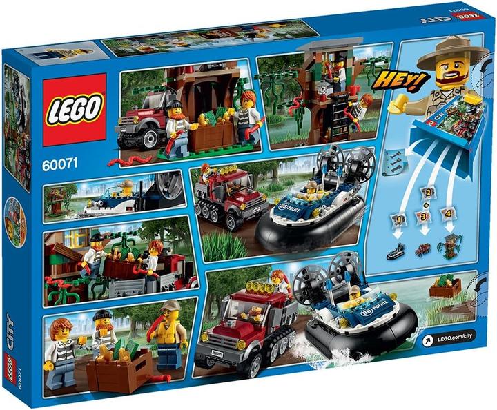 Produktbild LEGO Verbrecherjagd im Luftkissenboot (60071, LEGO City)