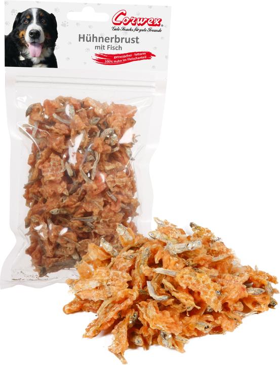 Produktbild Corwex Hühnerbrust-Snack (Adult, 6 Stk., 250 g)