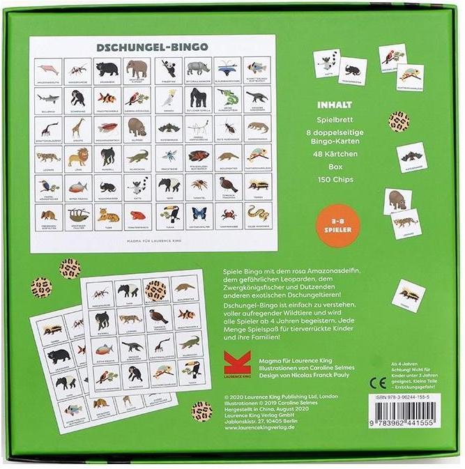 Actual product image Jungle Bingo (German)