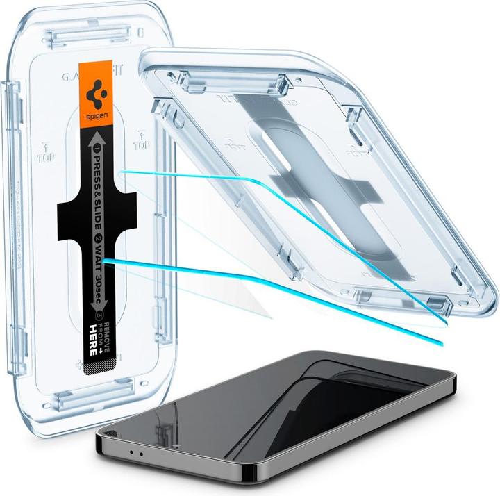 Produktbild Spigen Glas.TR Sam S24 S921 "EZ FIT" 2szt. szkło hartowane AGL07440 (2 Stück, Samsung Galaxy S24)