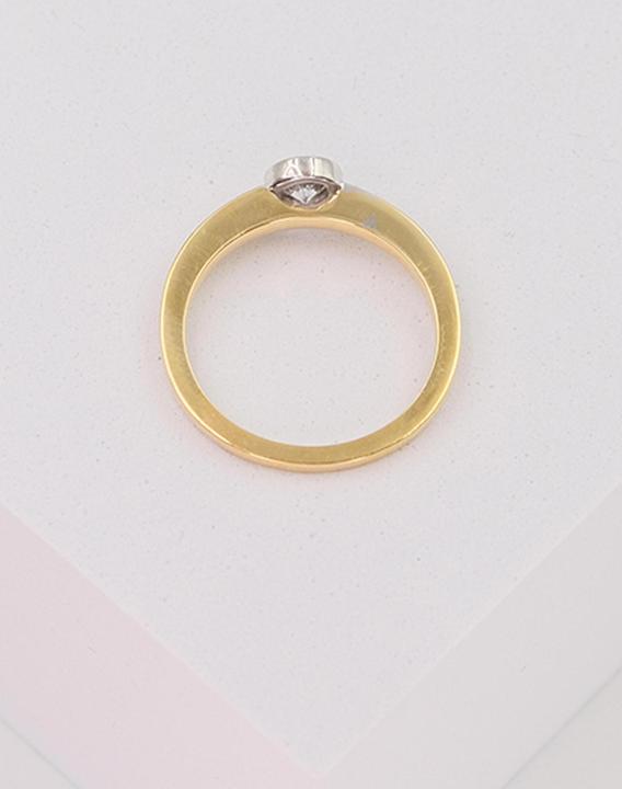 Actual product image Muau Ring frame setting (56, 950 Platinum)