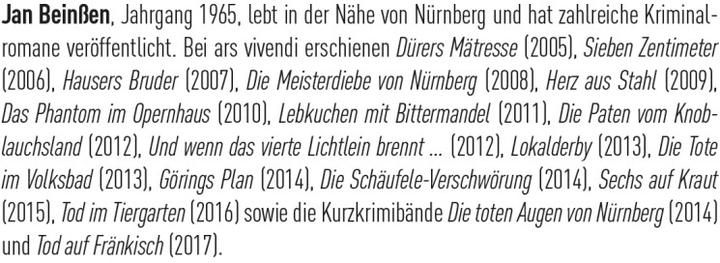 Produktbild Frankenwein und eine Leiche (Deutsch, Jan Beinßen, 2017)