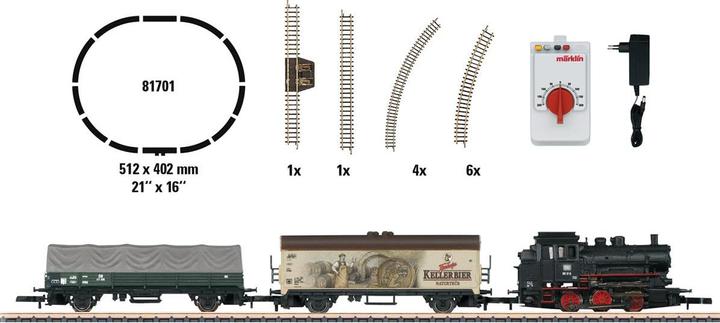 Productafbeelding Märklin Startpakket goederentrein (Z-meter)