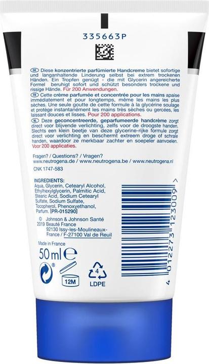 Actual product image Neutrogena Perfumed Hand Cream (50 ml)