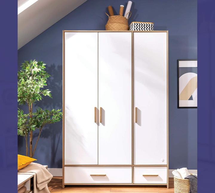 Produktbild Cilek Kleiderschrank Modera 3-türig (138 cm)