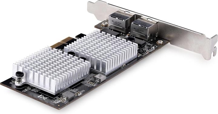 Actual product image StarTech com ST10GSPEXNDP2, Eingebaut, Kabelgebunden, PCI Express, Ethernet, 10000 Mbit/s, Schwarz (PCI Express 3.0 x4)