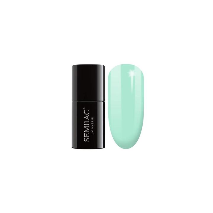 Actual product image Semilac 022 Mint 7ml (UV gel varnish)
