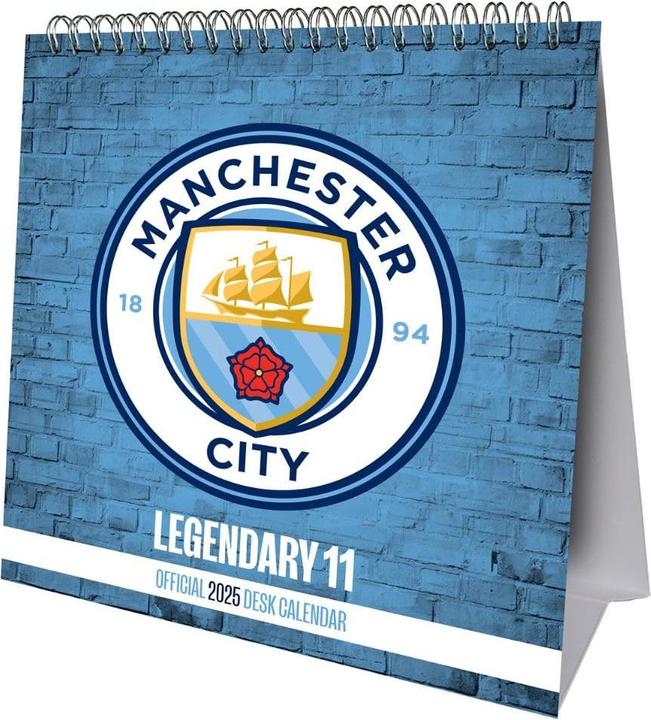 Image du produit Manchester City FC - Calendrier de bureau (Allemand)