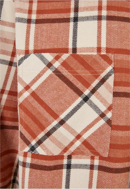 Produktbild Urban Classics Long Oversized Checked Leaves Shirt (M)