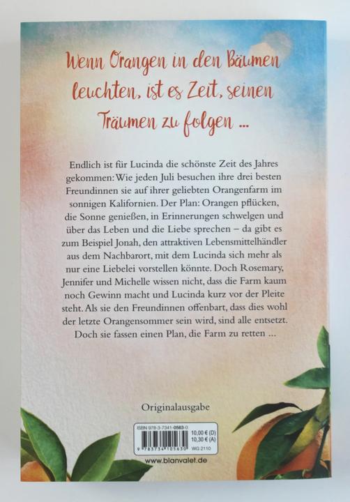 Produktbild Orangenträume (Deutsch, Manuela Inusa, 2020)