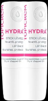 Topicrem Hydra+ Ultra-Moisturizing Lip Balm Pack 2 X 4 Grams
