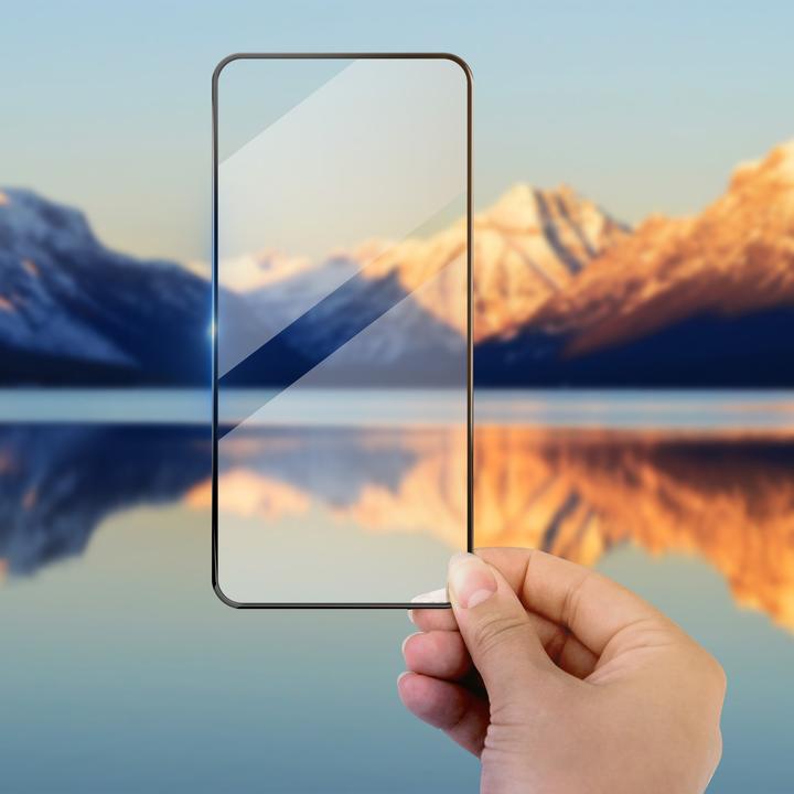 Produktbild Avizar Glas-Displayschutzfolie mit farbigem Rand (1 Stück, Samsung Galaxy S23)