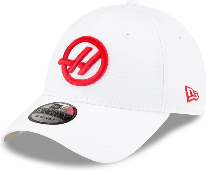 Produktbild New Era 9Forty Snapback Cap - F1 Haas Team Weiss (One Size)