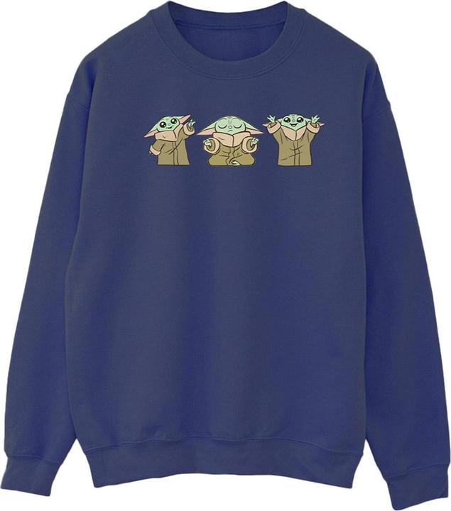 Star Wars The Mandalorian Grogu Poses Sweatshirt (M)