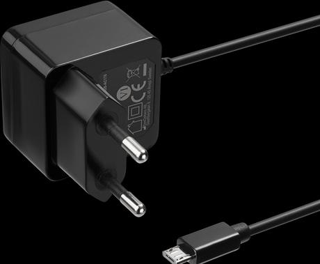 Produktbild Deltaco USB wall charger Micro USB cable, 1 m, 2.4 A, 12 W, black (12 W)