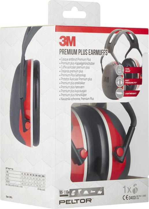 Produktbild 3M Peltor Kapselgehörschutz X3A SNR 33 dB (1 x)