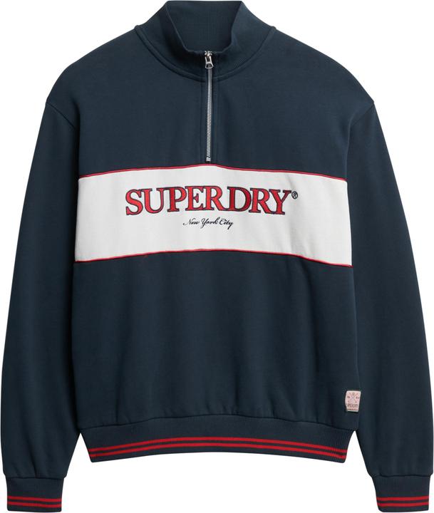 Image du produit Superdry Sweat ample à capuche et col zippé Country Club (12)