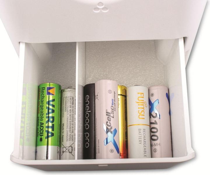 Immagine prodotto Eneroid Caricabatterie a celle rotonde (1 pz., AA, Caricabatterie senza batteria)
