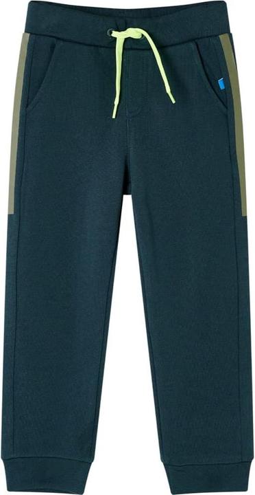 VidaXL Kinder-Trainingshose mit Kordelzug Moosgrün 140,Farbe (140)