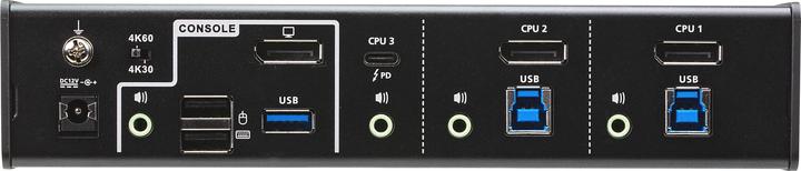 Actual product image Aten KVM switch, DP