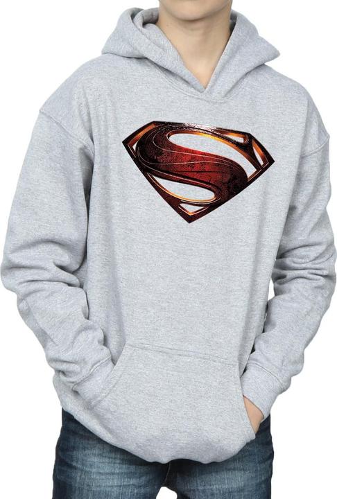 Justice League Movie Superman Emblem Kapuzenpullover Jungen