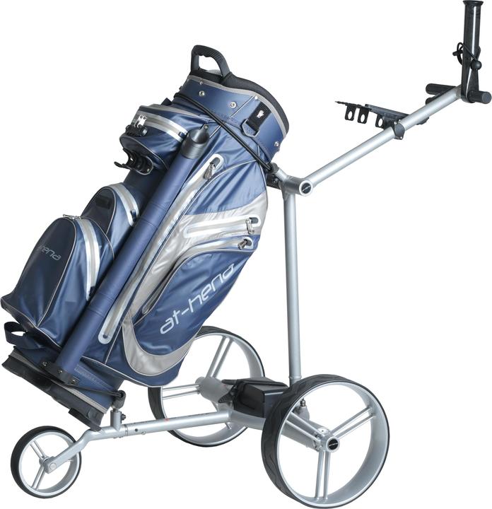 Actual product image at-hena go-genesis mit Zubehör Carbon u. FB-Set Rahmenfarbe