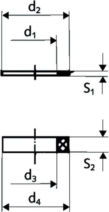 Produktbild Schell Quetschdichtung für Überwurfmutter 1/2Zollx8mm