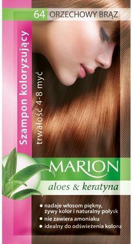 Actual product image Marion Shampoo 4-8 Wash 64 Hazelnut Brown 40Ml (40 ml, Liquid shampoo)