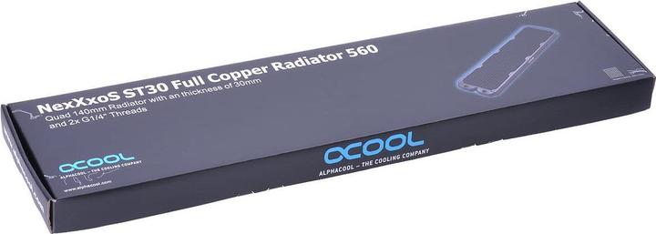 Actual product image Alphacool NexXxoS ST30 Full Copper 560mm (140 mm)