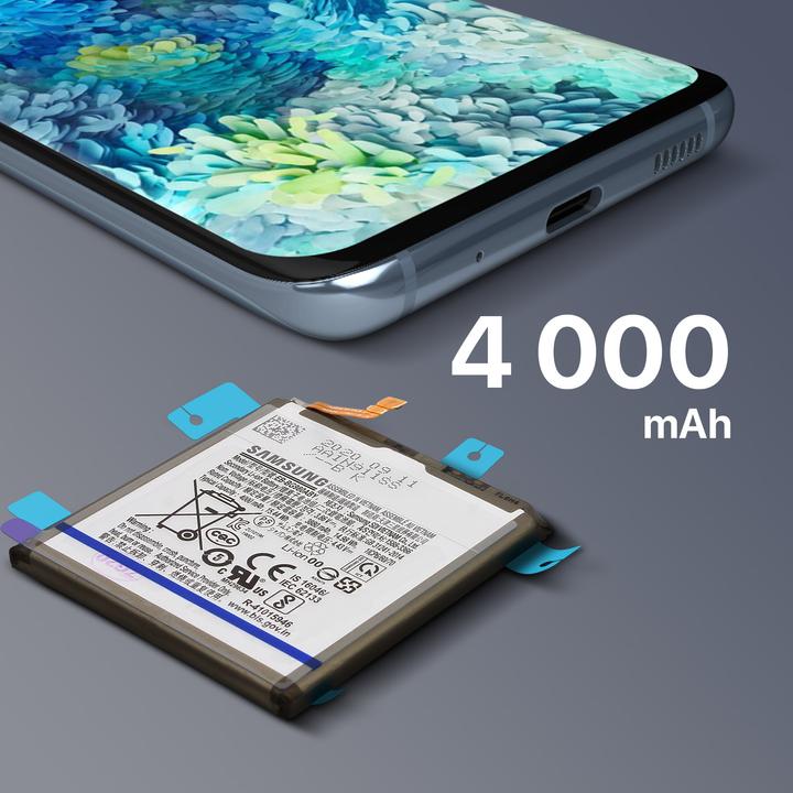 Actual product image Samsung EB-BG980ABY 4000 mAh battery pack