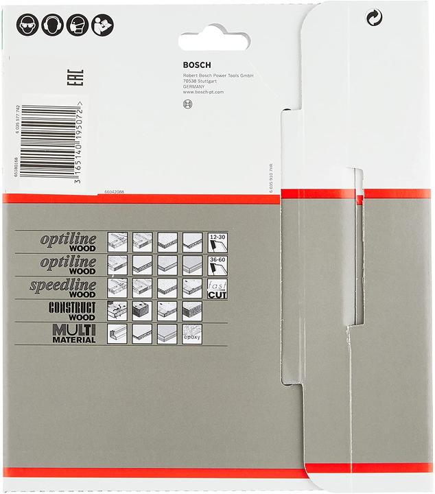 Actual product image Bosch Professional Zubehör PRO Wood circular saw blade, 160 x 2.6 x 20 mm