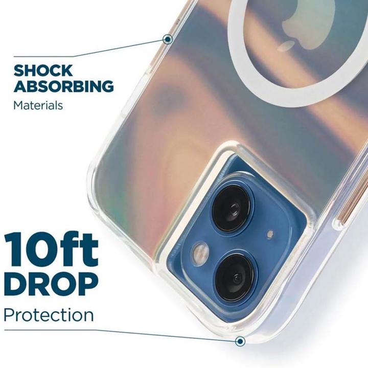 Actual product image Case-Mate Soap Bubble MagSafe - Case iPhone 14 Plus (Iridescent) (Apple iPhone 14 Plus)