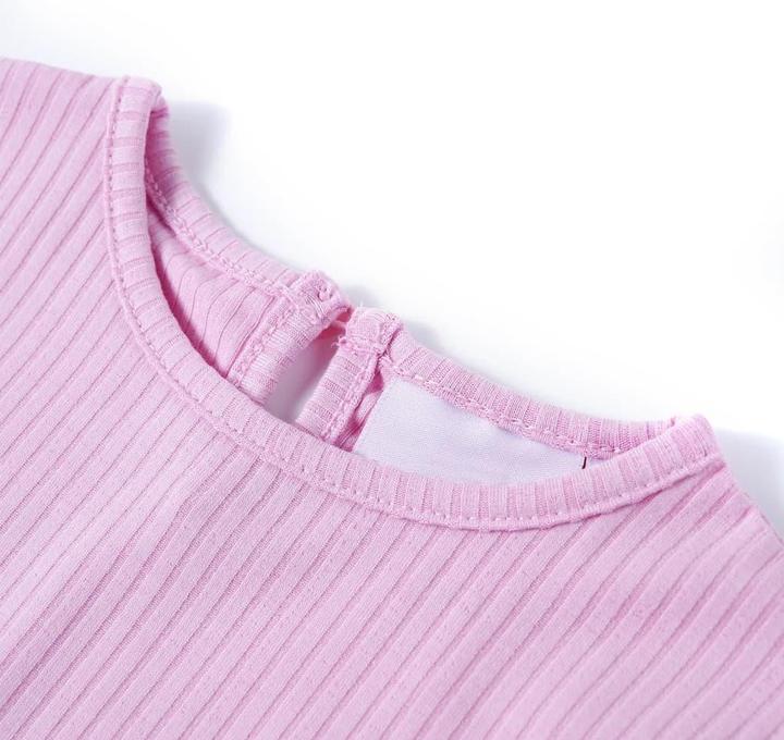 Immagine prodotto VidaXL T-shirt per bambini rosa chiaro 140,Materiale: 95% cotone. 5 (140)