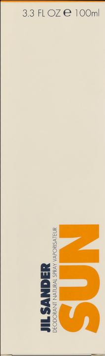 Actual product image Jil Sander Sun (Spray, 100 ml)
