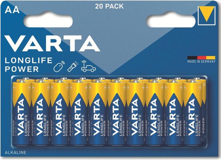 Actual product image Varta LONGLIFE Power (20 pcs., AA, 2960 mAh)